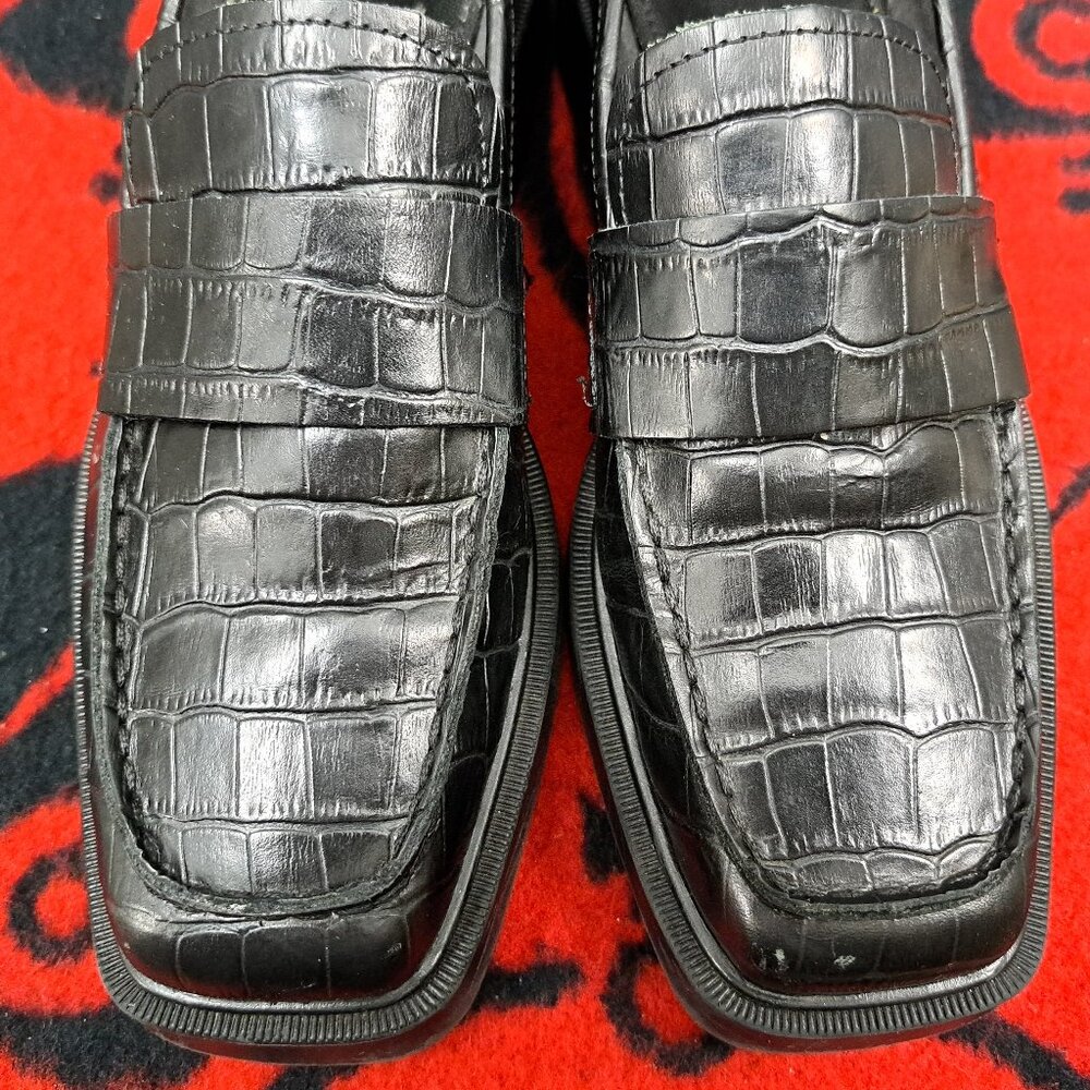 %Vagabon Loafer Shoes Womens Sz 7 EU 37 Black D4 - Picture 14 of 14